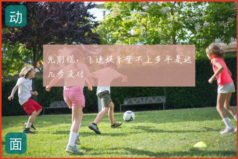 先别慌，飞速娱乐登不上多半是这几步没对